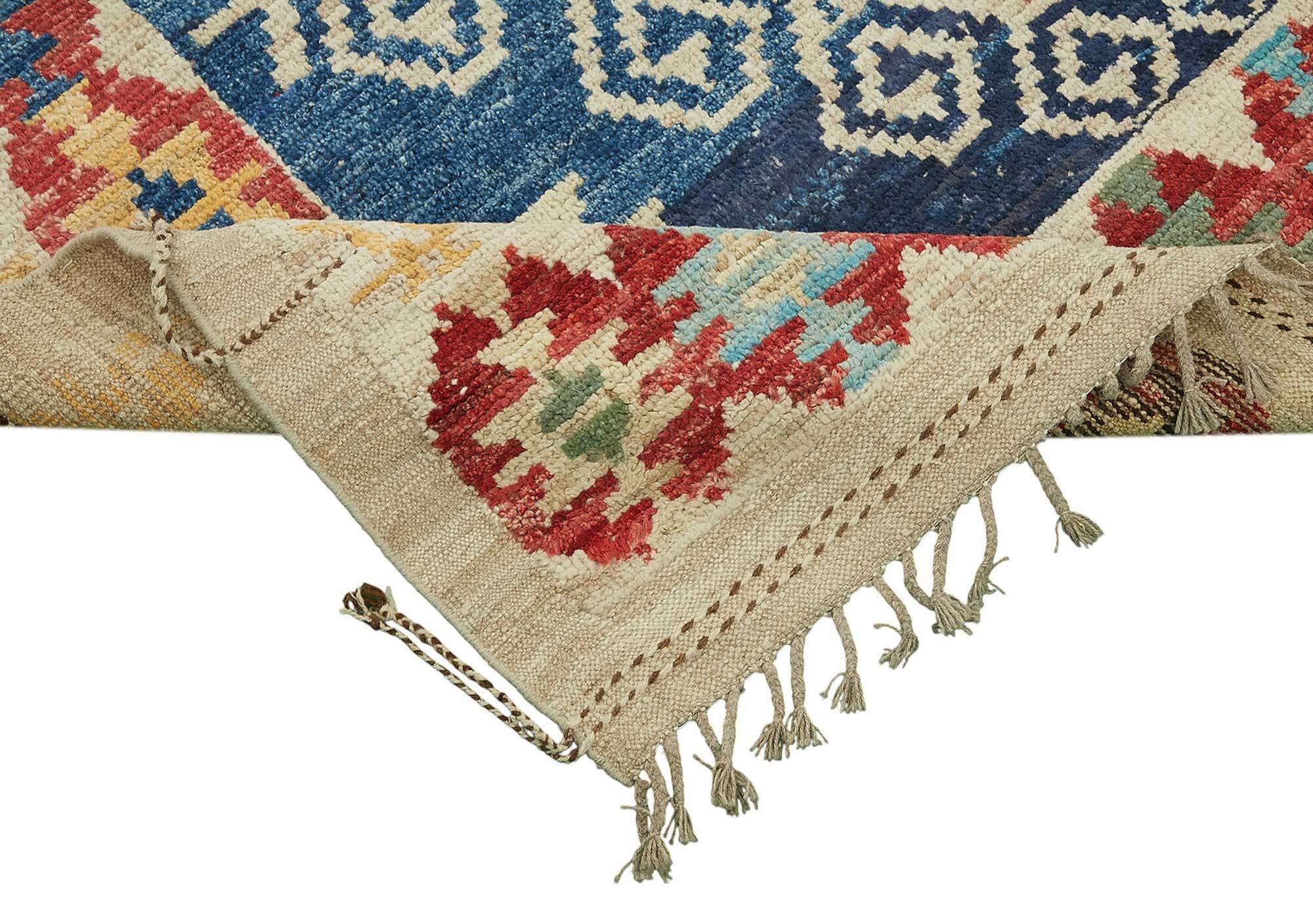 Handmade Turkish One of a Kind 200 cm x 312 cm Multicolor Wool Carpet