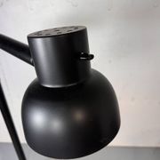 Vintage black floor lamp by Hans Agne Jakobsson for AB Markaryd, 1970s