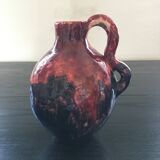 Purple artist vase
