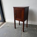 Edwardian pot cupboard / bedside cabinet in mahogany