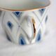Tasse à thé avec soucoupe en porcelaine de Limoges années 30
