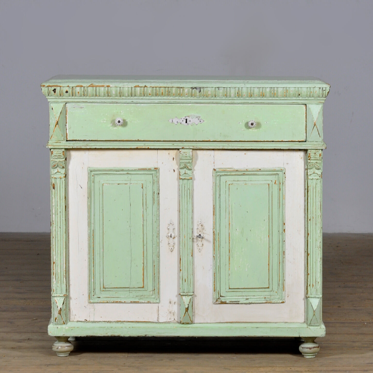 Antique pine sideboard, circa 1910