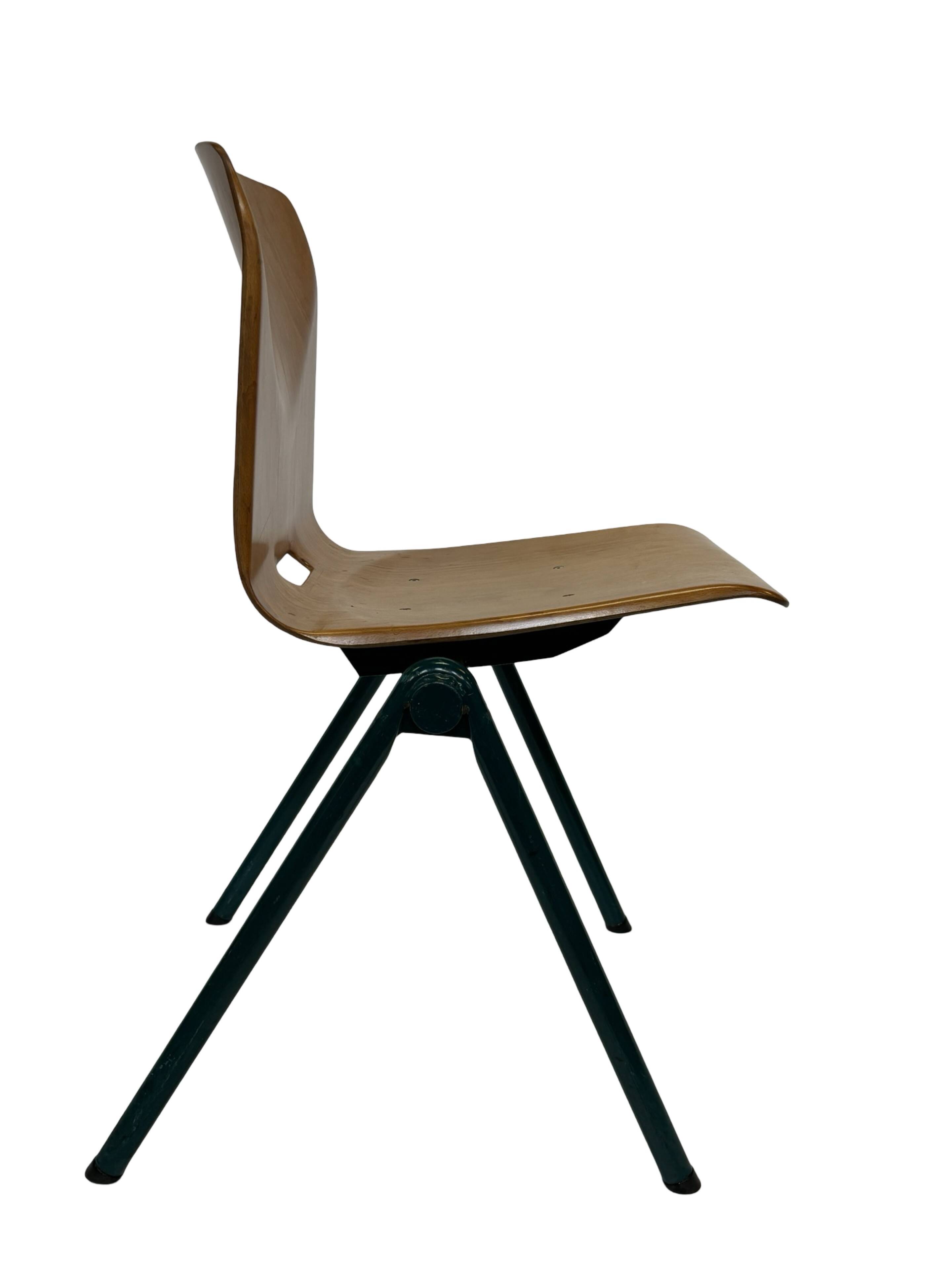 Vintage Dining Chair Industrial Pagwood from Woodmar 70's Design