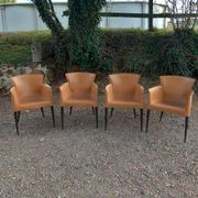 Ensemble de 4 chaises Vela par Carlo Bartoli pour Matteo Grassi