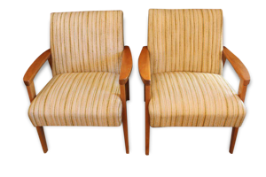 Paire Fauteuils 50
