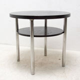 Bauhaus Chromed Coffee Table by Robert Slezak, 1930s