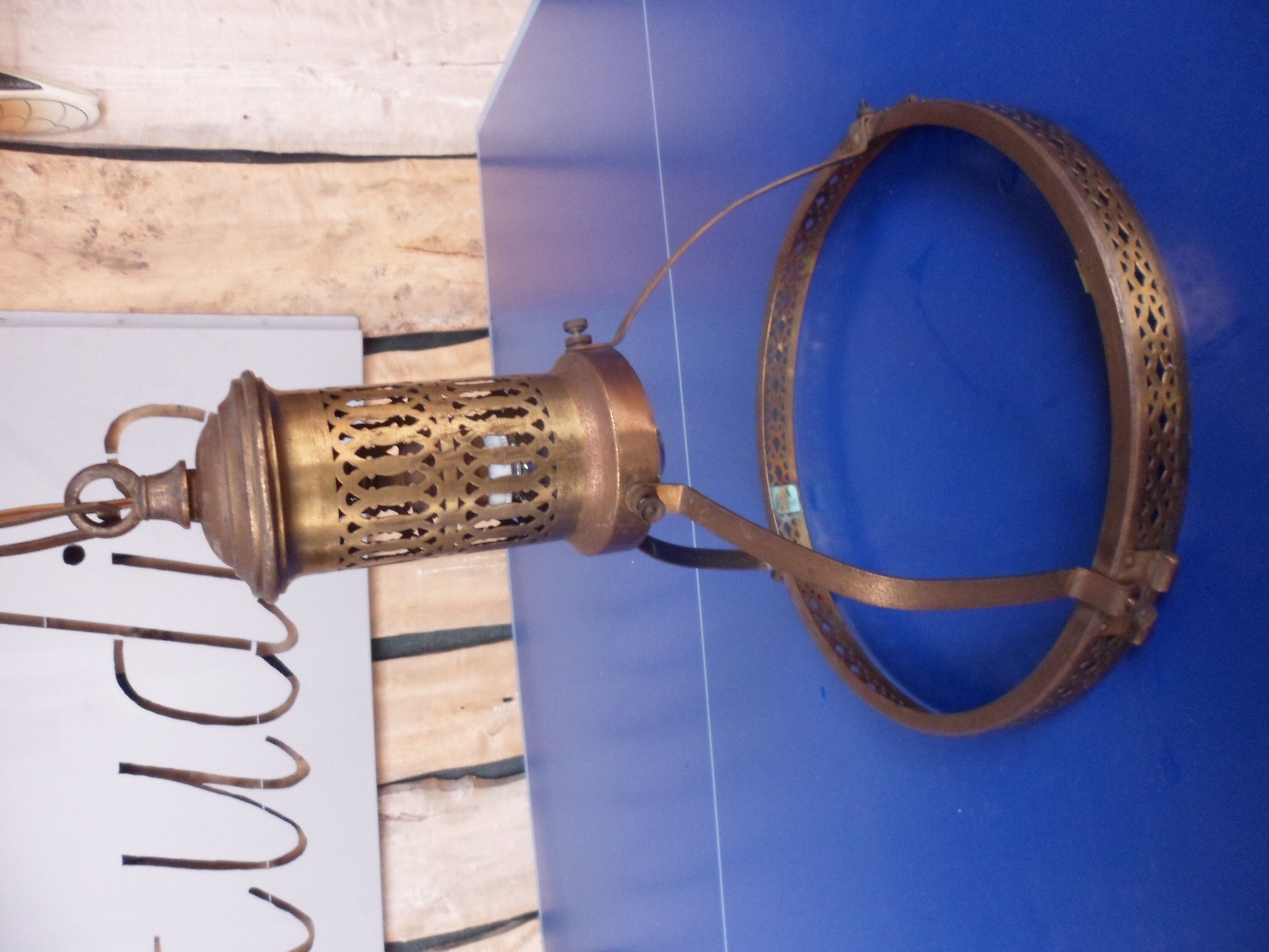 Holophane hanging lamp