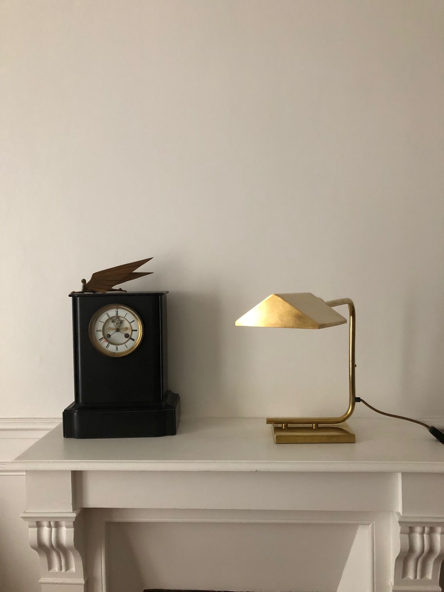 Italian brass lamp from the 70s