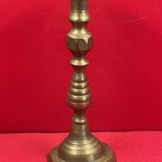Large Victorian Style Bronze Candle Holder, 25cm