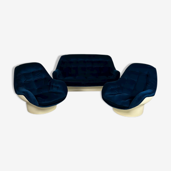 Armchairs and sofa Karate by Michel Cadestin for Airbone 70s