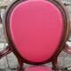 Louis Philippe medallion armchair, vintage, late 19th century, early 20th century.