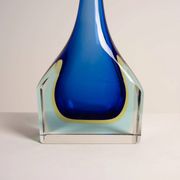 Italian Sommerso Art Glass Vase