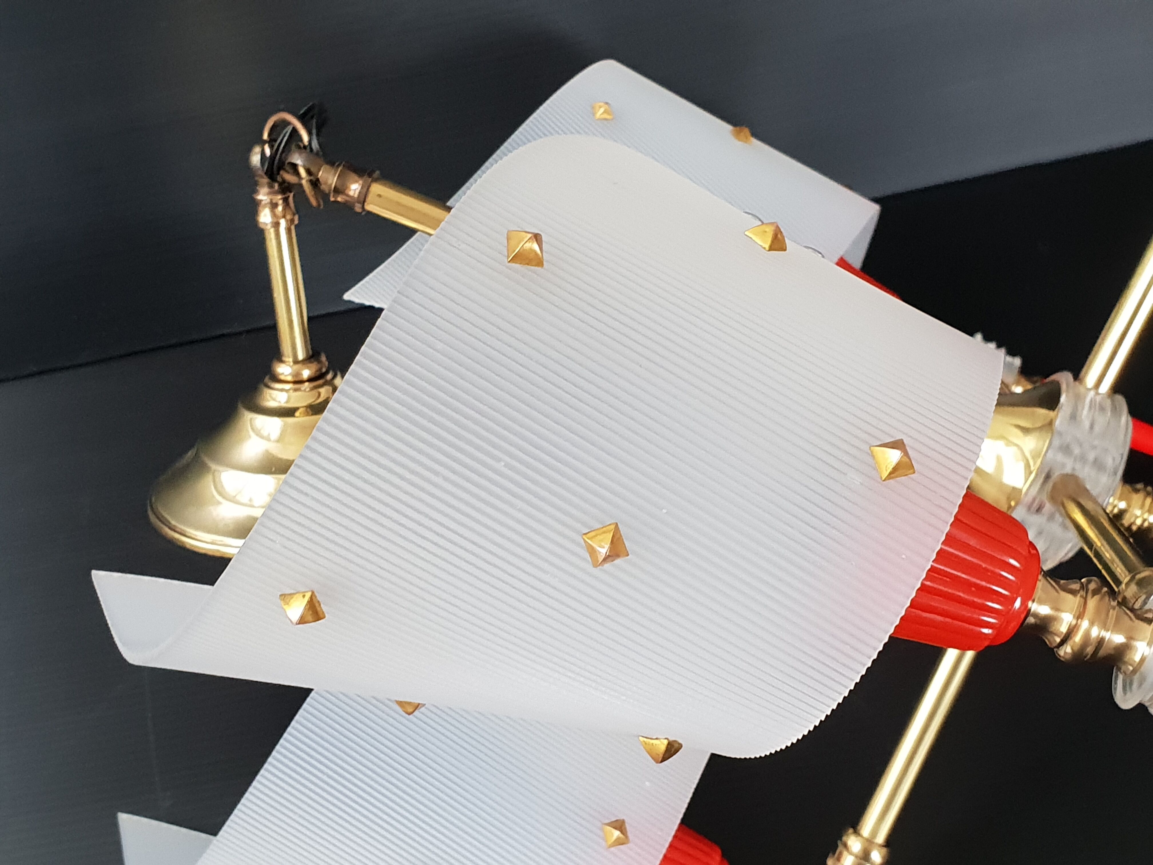 Vintage hanging with torches 1950