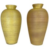 Pair of Art Deco floor vases by Upsala Ekeby, Sweden, 1940s