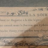 "La Soirée D'Hyver" original colour engraving of 1774