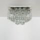 Large Austrian Granada Flush Light by J.T. Kalmar