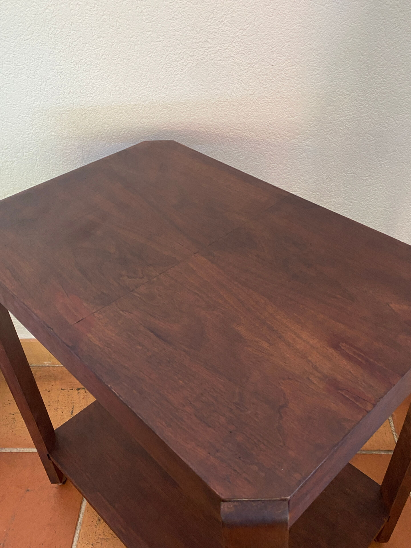 Wooden dessert table