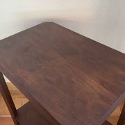 Wooden dessert table