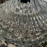 Lustre corbeille en cristal de bohème