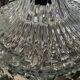 Bohemian crystal basket chandelier