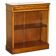 Low open library in Sheraton Revival style in elm and walnut.