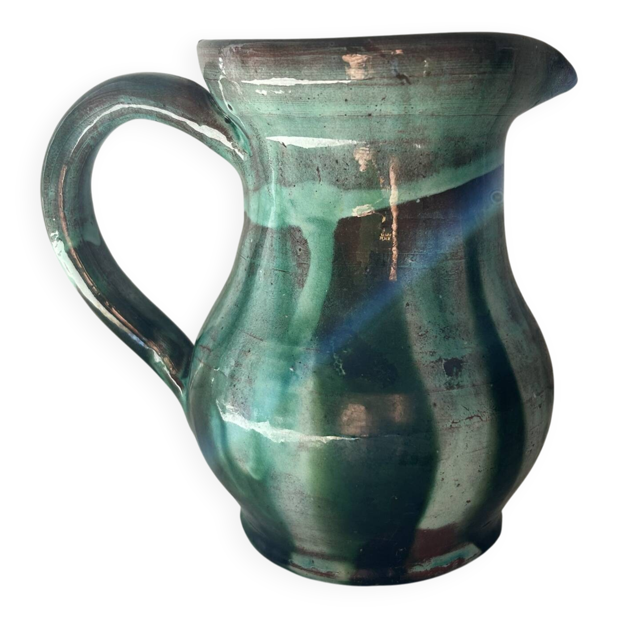 Stamped pitcher Meyssac in Limousin