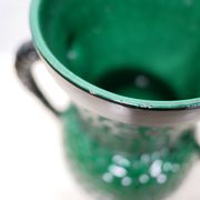 Vintage ceramic vase by Blanche Letalle for the Saint Clément factory