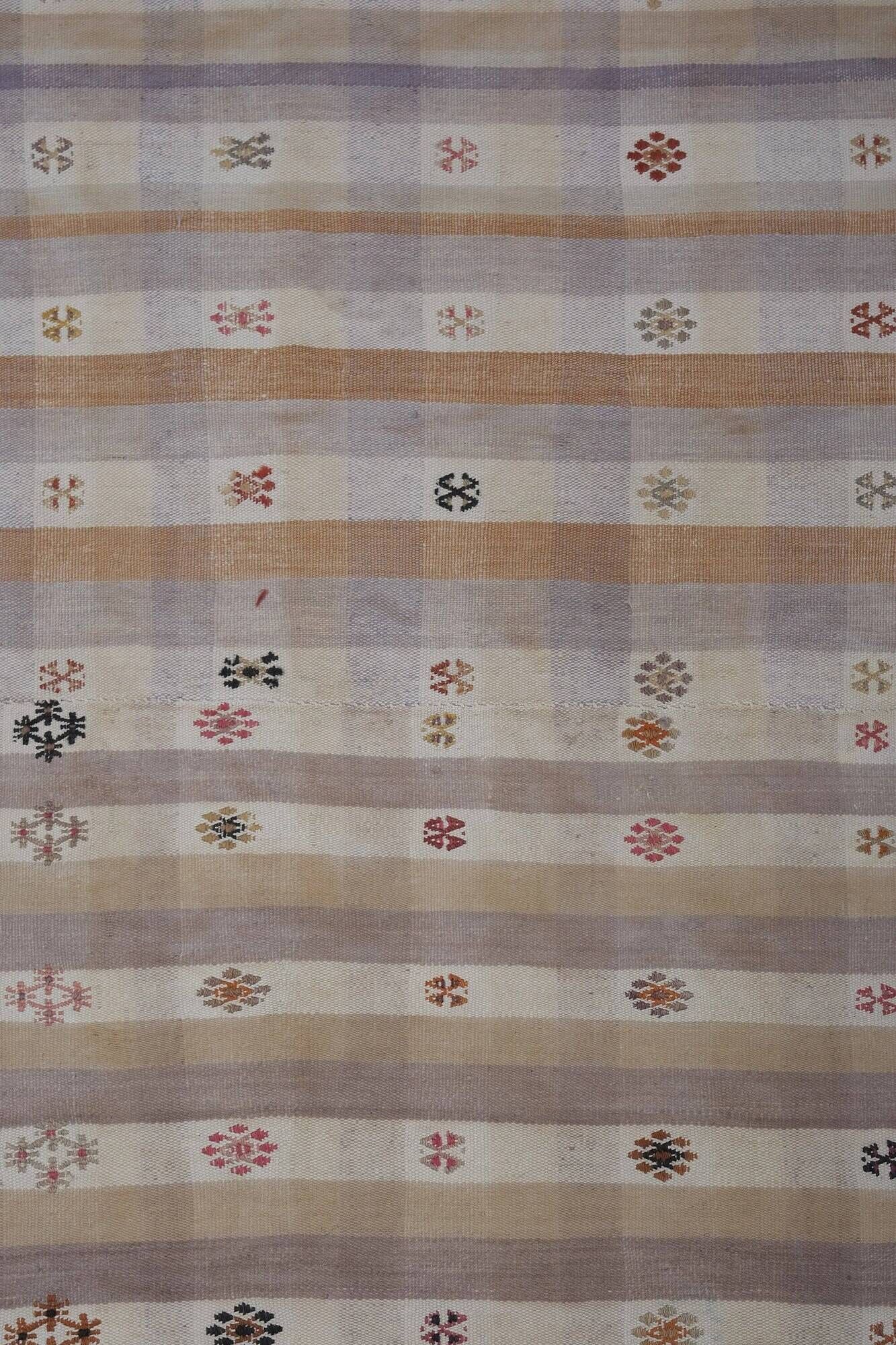 Vintage Turkish kilim handwoven 182x260 cm