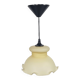 Art Deco style - opaline - goblet lamp - Italy - 1960s