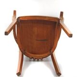 Antique oak Art Nouveau armchair