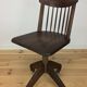 American office chair by Stoll Giroflex, wood