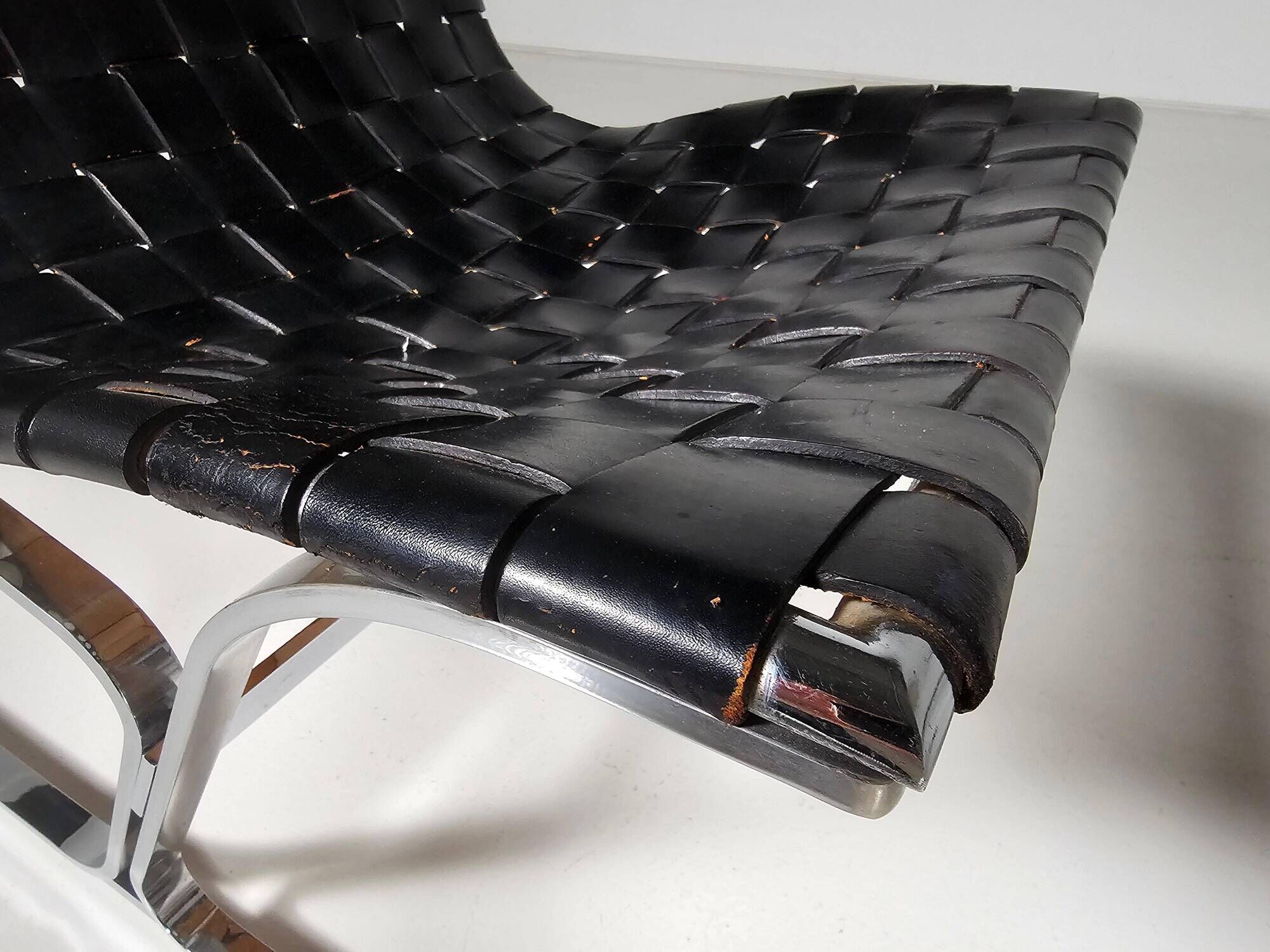 Lounge chairs 'Luar by Ross Littell for ICF of Padova, Italy, 1965