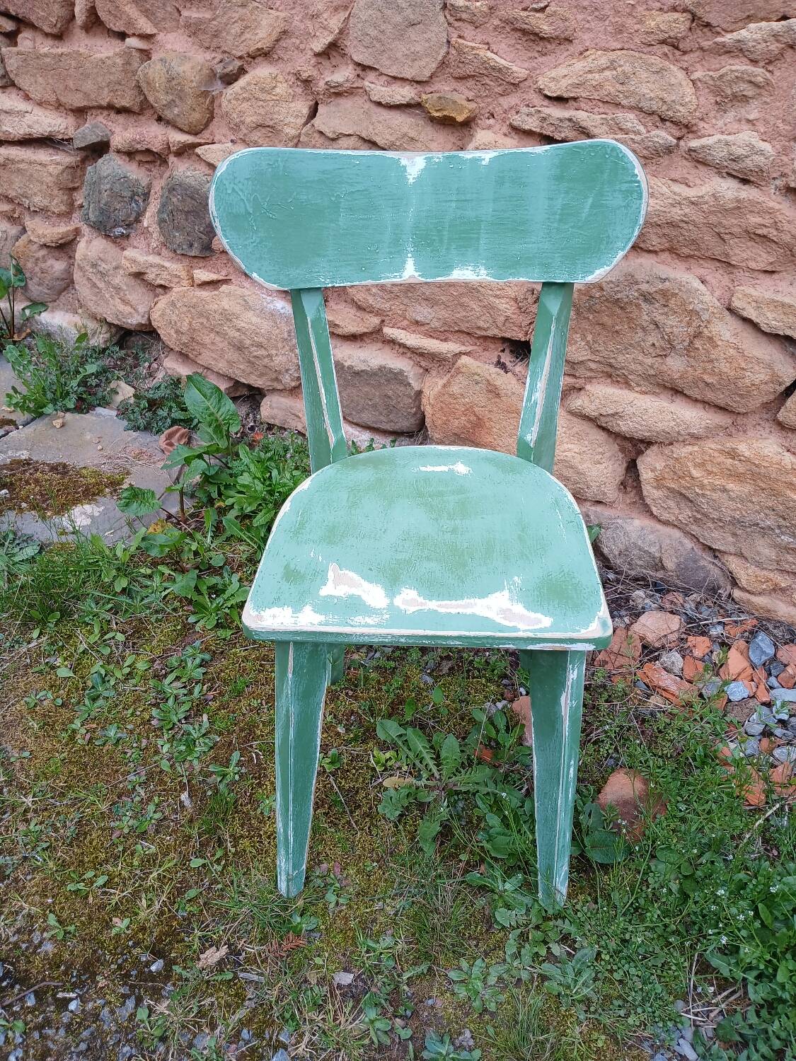 Antique bistro chair