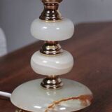 Onyx lamp base