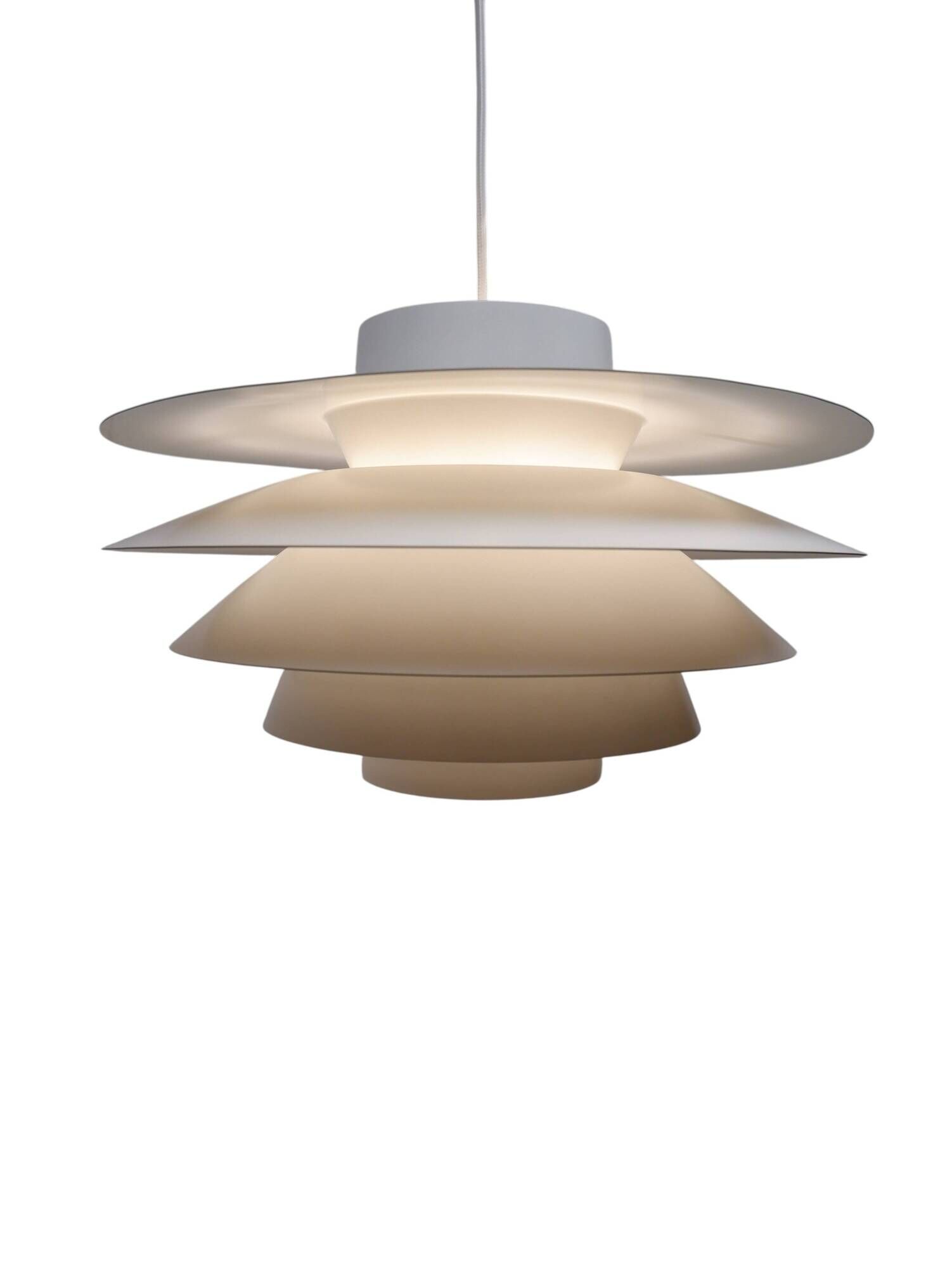 Lampe suspendue danoise modèle Verona, années 1970