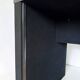 Guido Faleschini's desk for Mariani, black lacquered, 1970s