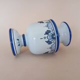 Flowerpot vase A. Montagnon JM (Nevers)