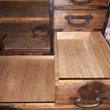Cabinet, wooden tansu, Japan late Edo period
