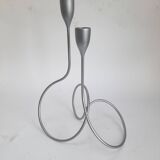 Curved candle holder Black+Blum