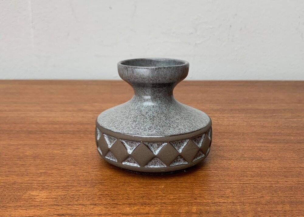Danish studio pottery vase by Frank Keramik, mid-century, 1960s.