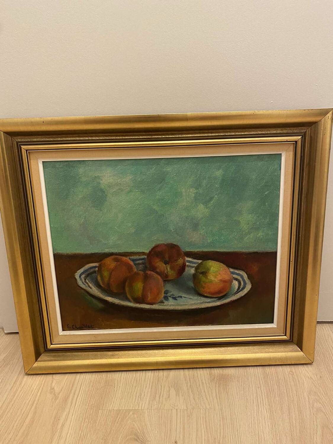 Still life “composition with fruit” Robert Chaillet