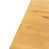 Vintage dining table pinewood 1960 minimalist dining table
