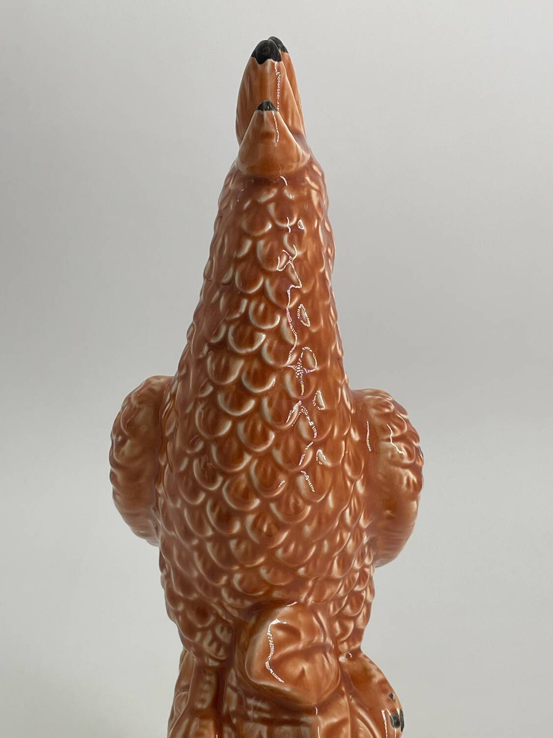 Vintage ceramic sculpture Parrot
