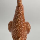 Vintage ceramic sculpture Parrot