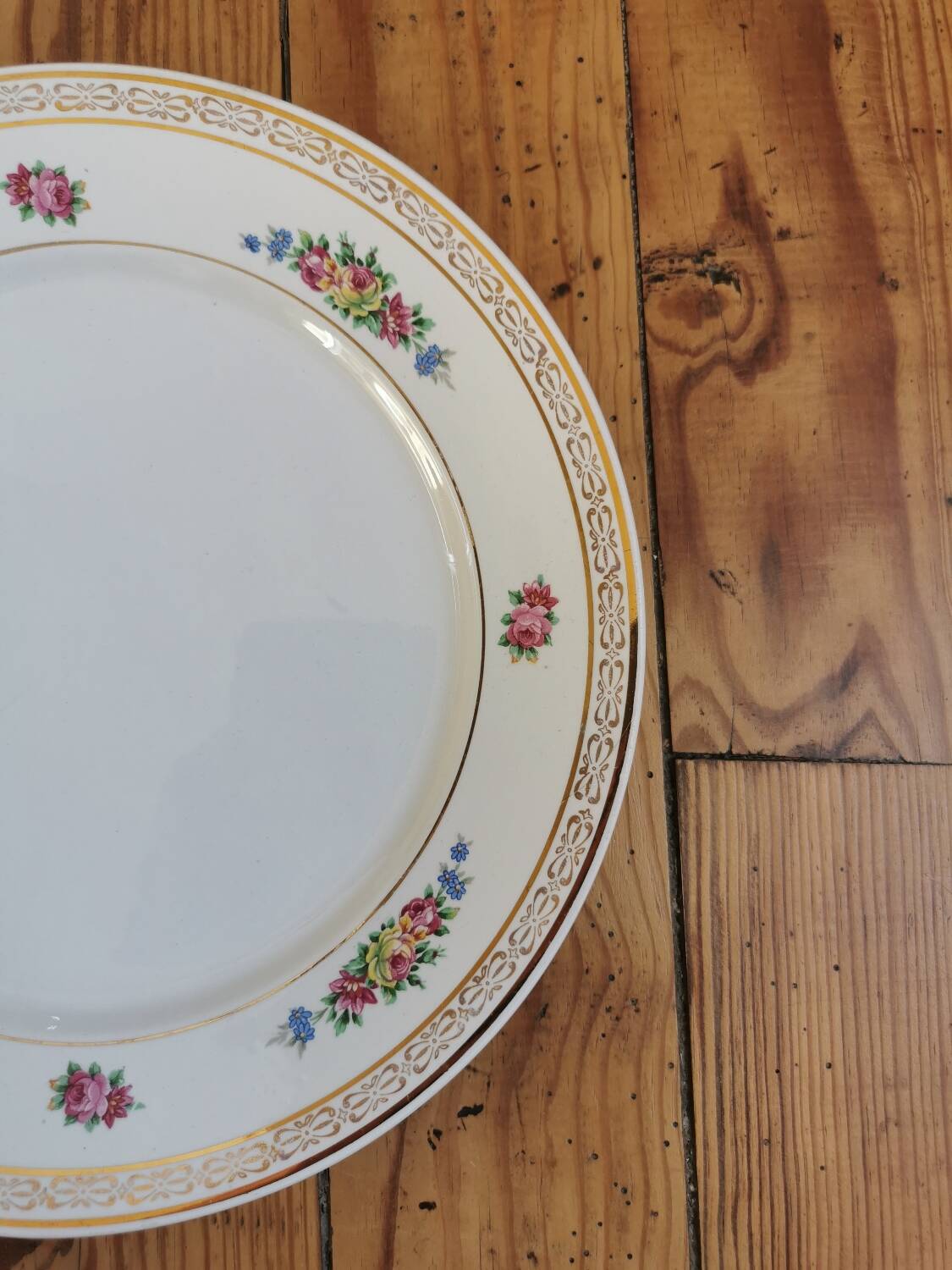 Vintage round dish Ceranord, Rachel
