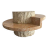 Table basse ronde en pierre Macton par Magnussen Ponte