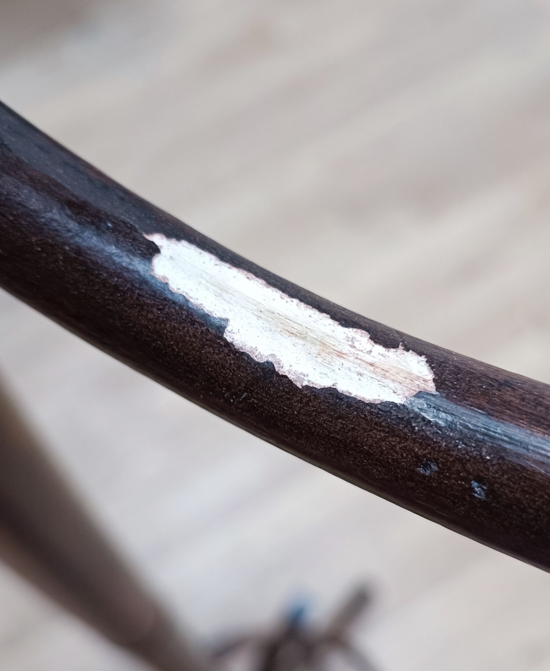Vintage wooden coat rack