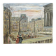 Vintage Mid-Century Caroline Bennett Paris Cityscape Scene Oil Painting