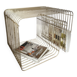 AYTM curva design metal magazine rack