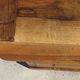 Antique Louis Philippe chest of drawers in solid walnut.
